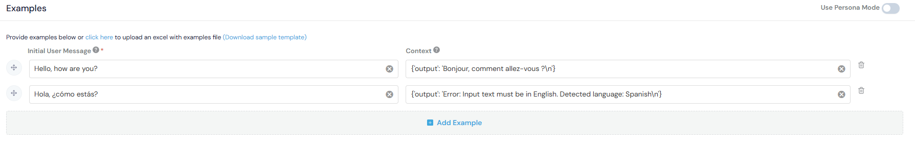 Pipeline Examples Section